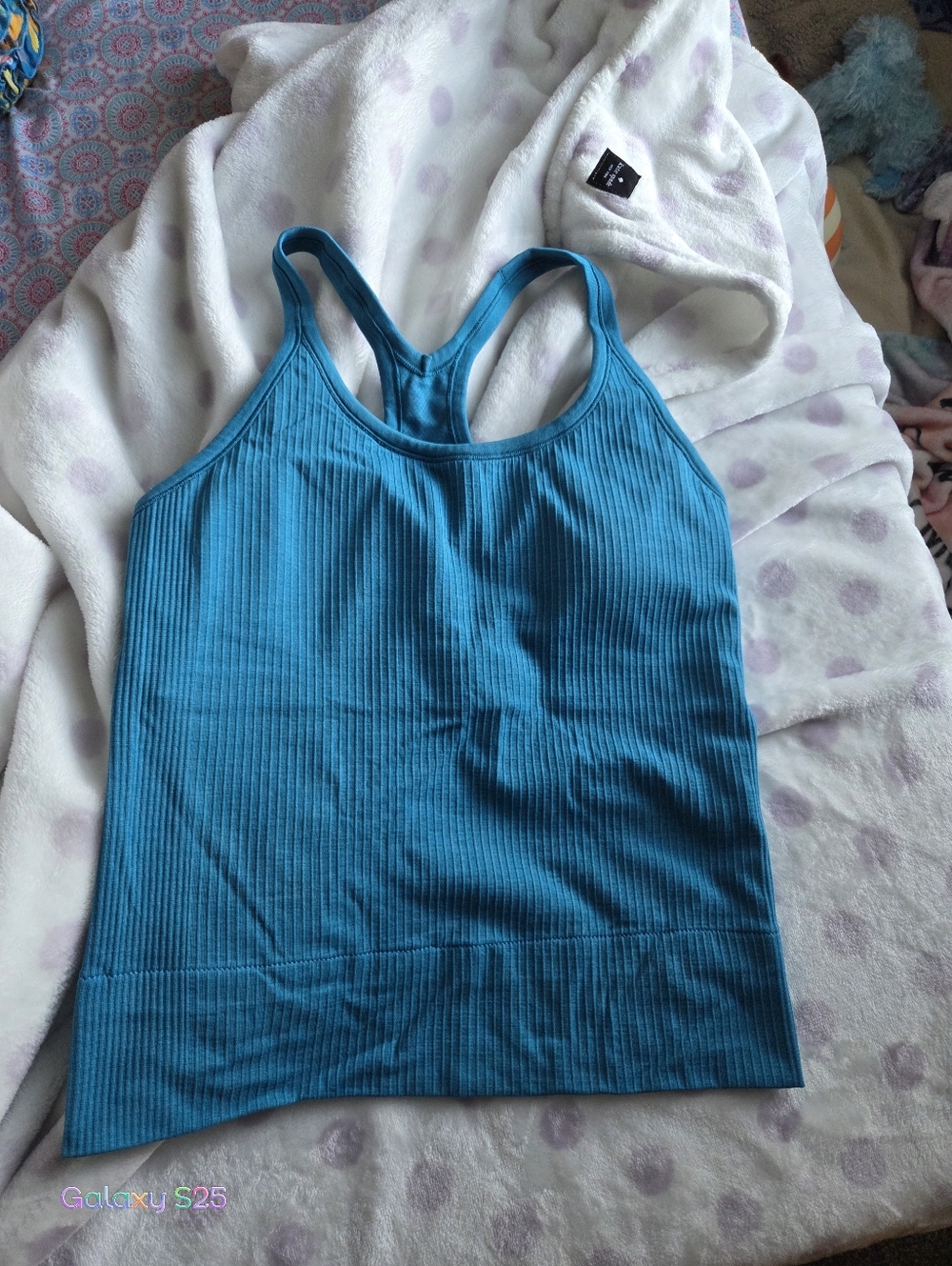 Lululemon ebb to street tank hawaiian blue